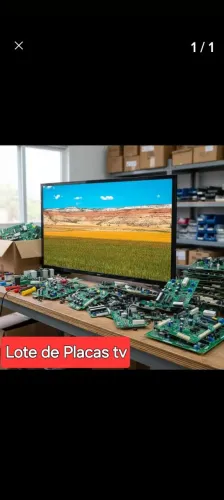 Lote de Placas Tvs para eletrônicas!