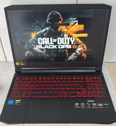 Notebook Gamer Acer Nitro 5 - Intel Core i5-11400H - RAM 16GB - SSD 512GB - GTX 165