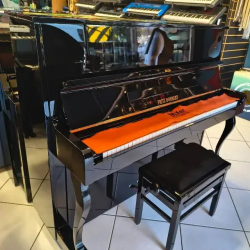 Piano acustico Fritz Dobbert Modelo 126 usado Mixer Instrumentos Musicais