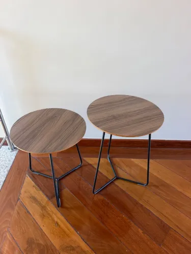 Mesa lateral kit com 2 peças 