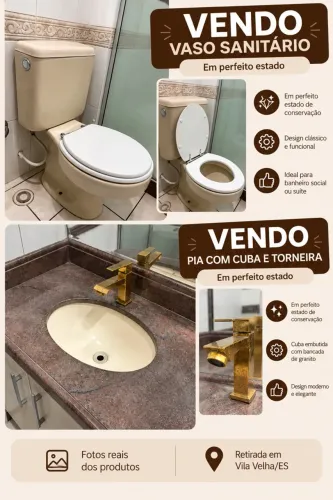 Acessórios para banheiro