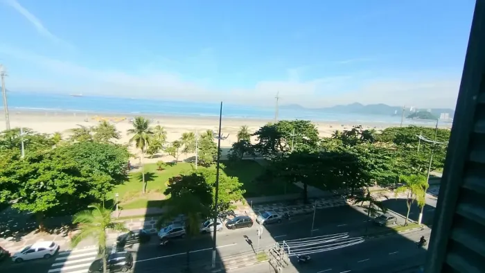 Apartamento para venda possui 143 metros quadrados com 3 quartos em Gonzaga - Santos - São