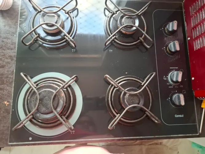Fogão cooktop semi-novo em perfeita condições.
