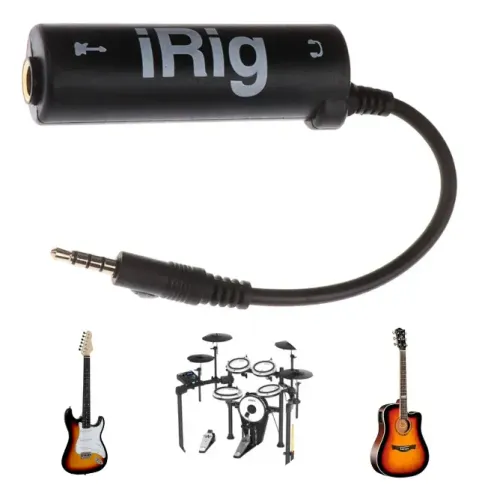 Irig Interface De Áudio Guitarra Violão Bateria Instrumentos