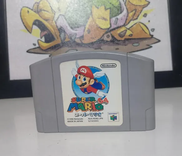 Mario 64 japonês original 