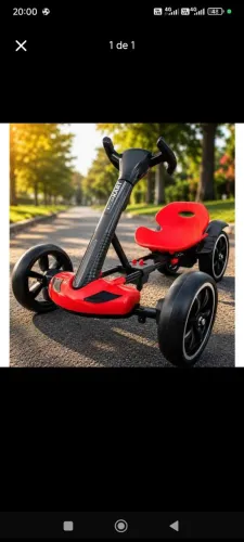 Kart elétrico infantil