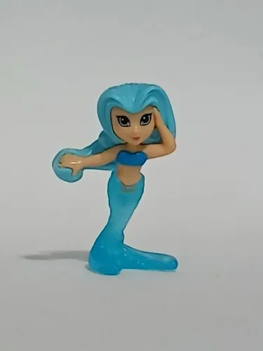 Brinquedo Kinder Ovo sereia azul