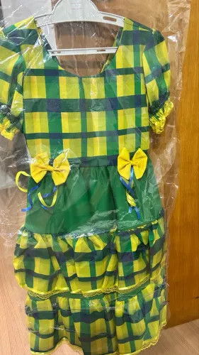Vestido junino copa do mundo