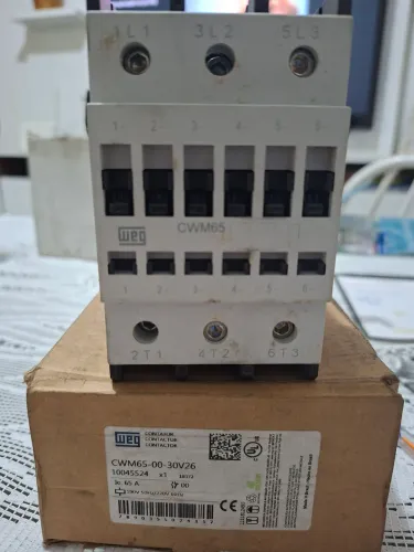 Contactor CWM65-00-30V26 220V WEG