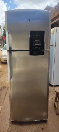 Pra hj Geladeira GE 445 litros inox