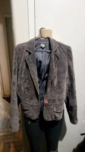 Jaqueta de veludo p