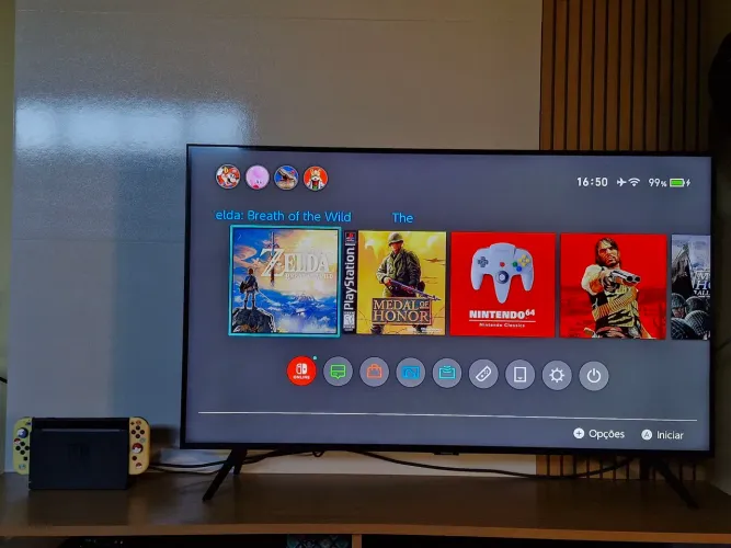 Nintendo Switch V2 256GB DESBLOQUEADO