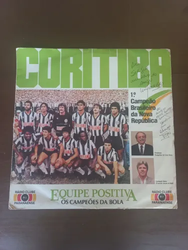 CORITIBA- LP VINIL CORITIBA CAMPEÃO BRASILEIRO 1985