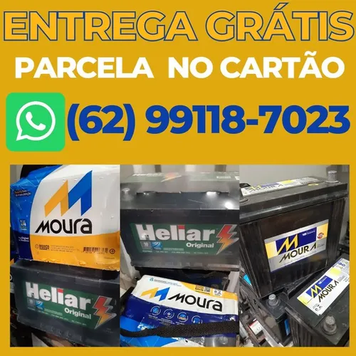 Bateria 70Ah Moura Bateria Moura 70Ah ORIGINAL com certificado INMETRO