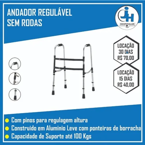 Andadores Locação  