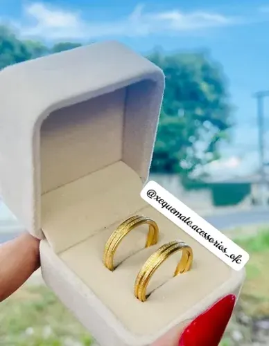 Par de alianças para sua amada