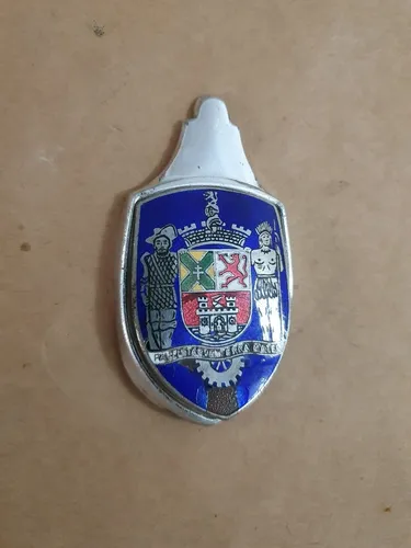 Fusca 1200 antigo decada 60 emblema brasao capo original 