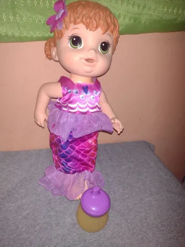 Baby Alive sereia ruiva