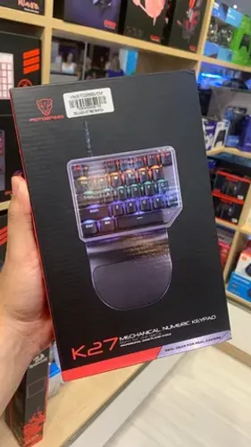Teclado Mecânico Gamer Motospeed K27 - Novo Lacrado - Parcelamos Sem Juros