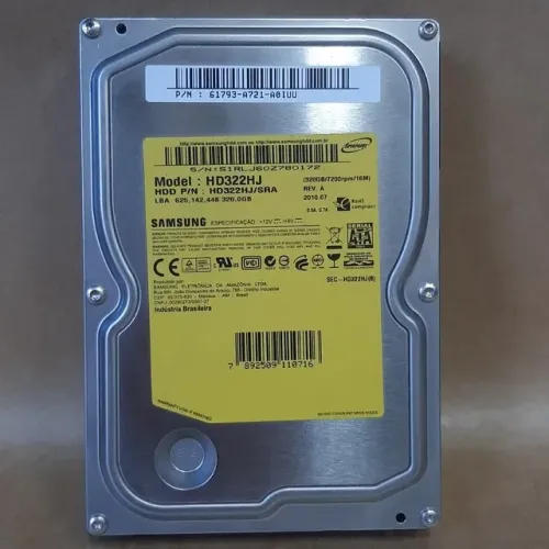 HD Sata 3.5mm Samsung 320GB 7200rpm