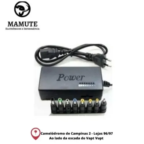 Fonte Carregador Universal Notebook Cce Acer Hp Dell Positivo