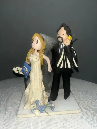 Decoração para bolo casamento