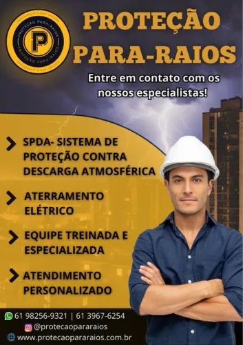Para raio SPDA ( Laudos Manutenção instalação consultoria e venda).