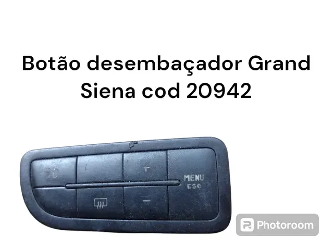 Botão desembaçador grand siena