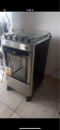 Fogão inox 4 bocas frete grátis dividimos em até 10x