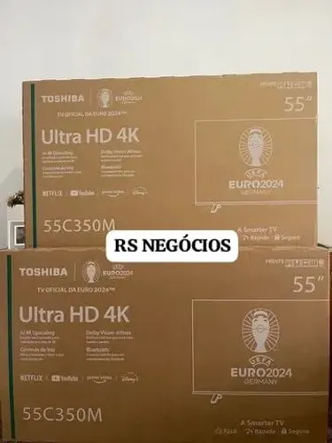 Smart Tv 55 Toshiba, Nova Lacrada + Nota Fiscal (Até 12x)
