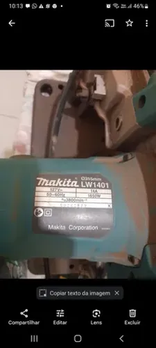 Serra policorte makita LW1401