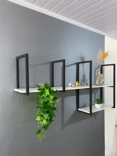 Prateleira estilo industrial 