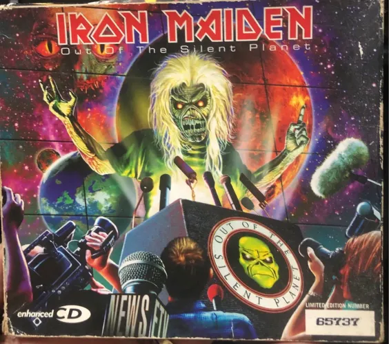 Cd Iron Maiden - Out of The Silent Planet ( importado - Inglês )