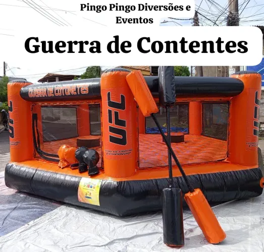 Guerra de Cotonete - Brinquedo Inflável UFC