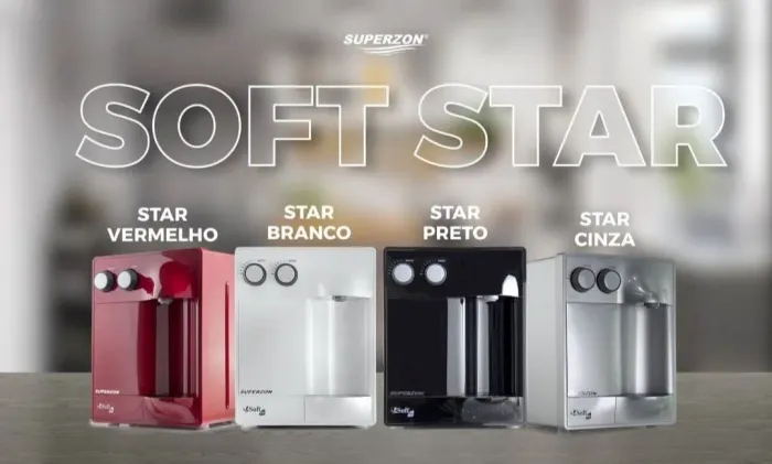 Bebedouro Purificador de Água Soft Star - Superzon