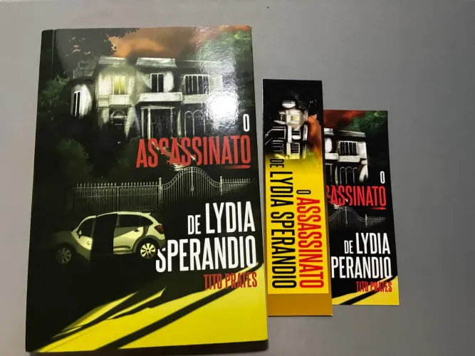 Livro O Assassinato de Lydia Sperandio - Tito Prates