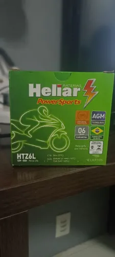 Bateria Original Heliar Htz6l 12v 5ah Cg150/biz125/bros