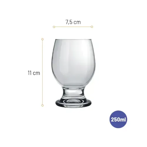 Taça para Água Paulista de 250ml - Nadir