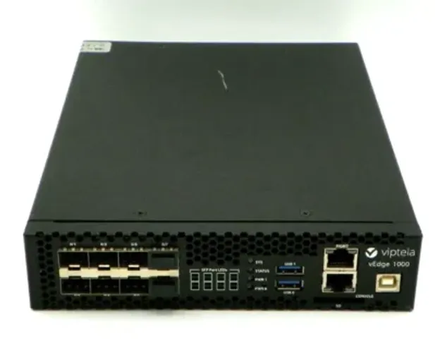 Roteadores CISCO SD-WAN Vedge com 8 portas de fibra óptica fixavEdge 1000 vEdge-1000