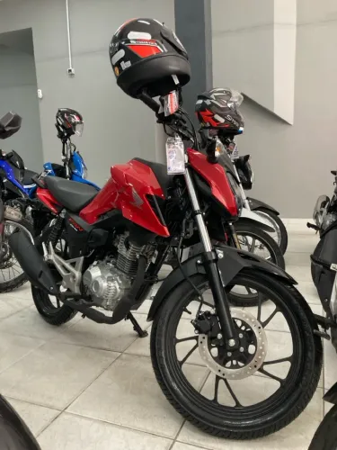 CG FAN 2025 0KM VERMELHA, impecável!