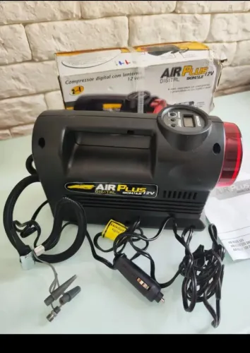 Compressor Digital Air Plus Schulz Com Lanterna 12 Volts