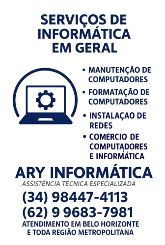 SERVIÇOS DE INFORMÁTICA EM GERAL