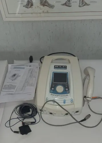 Sonophasys KLD Ultrassom 1 e 3 MHz, multicorrentes + terapia combinada