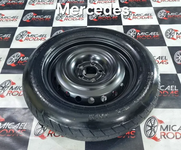 Estepe fino aro 17" Mercedes Gla C200 C180 5x112 + Pneu  