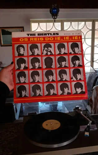 LP Vinil - The Beatles - Os Reis do Iê, Iê, Iê / A Hard Days Night 
