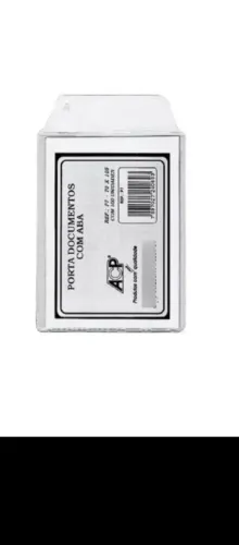 Porta documentos c aba