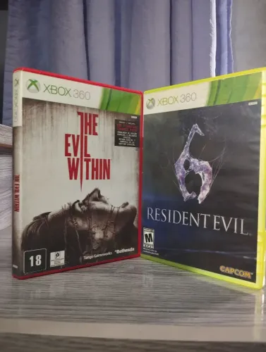 The Evil Within & Resident Evil 6 Xbox 360