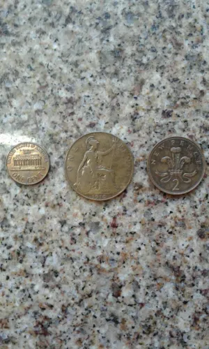 Moedas Bronze para Colecionador 