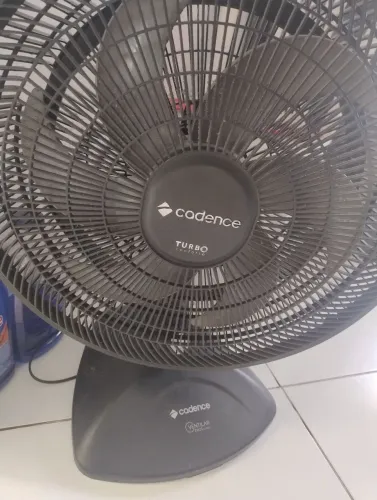 Ventilador Cadence turbo, motor queimado!