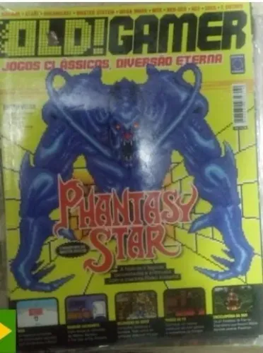 Revista Lacrada Old Gamer Nº 2 Phantasy Star + Pôster Enduro